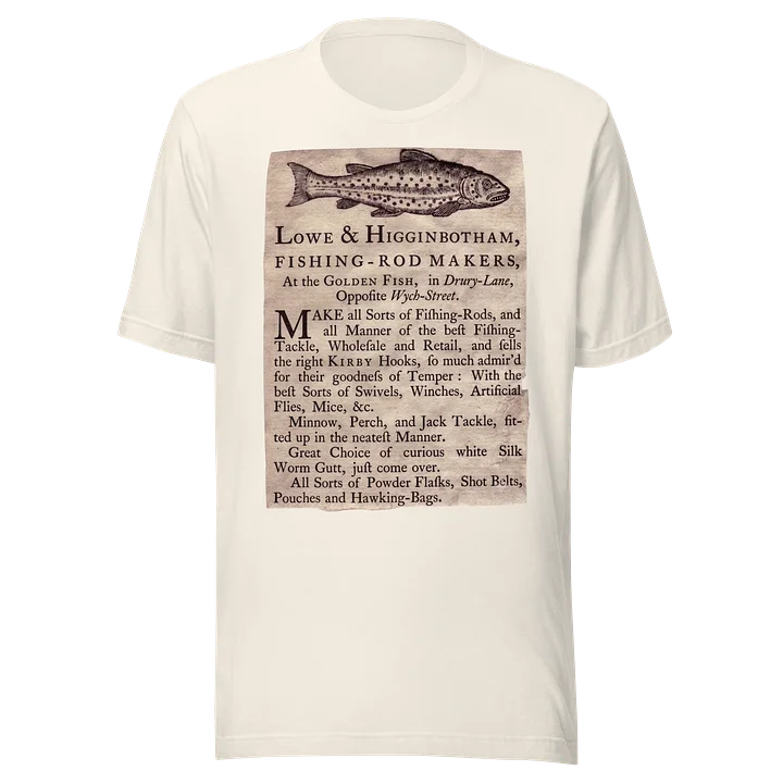 Lowe And Higinbotham Fishing Rod Makers (1790s) T-Shirt product image (61)