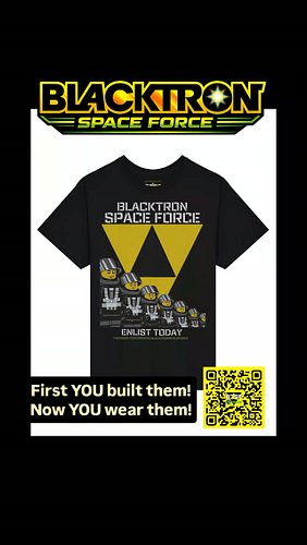 First YOU build them. Now YOU wear them. check out all our TEES now available in our shop.

#lego #blacktron #blacktronspacef...