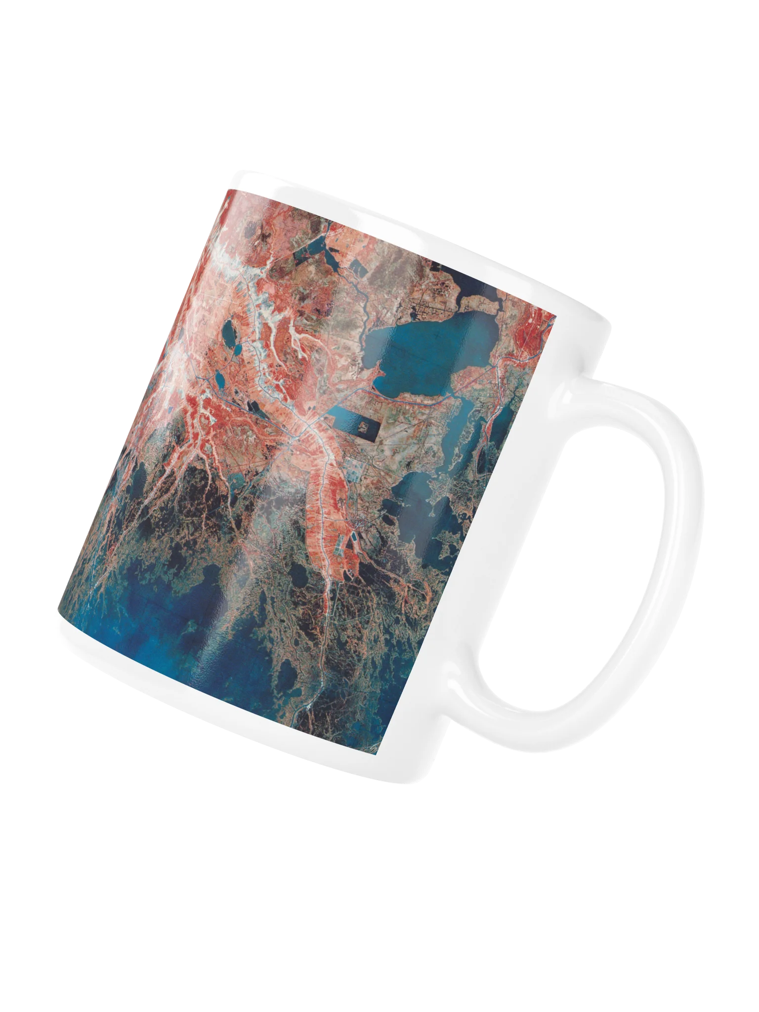 A Coastal Atlas Glossy Mug product image (4)