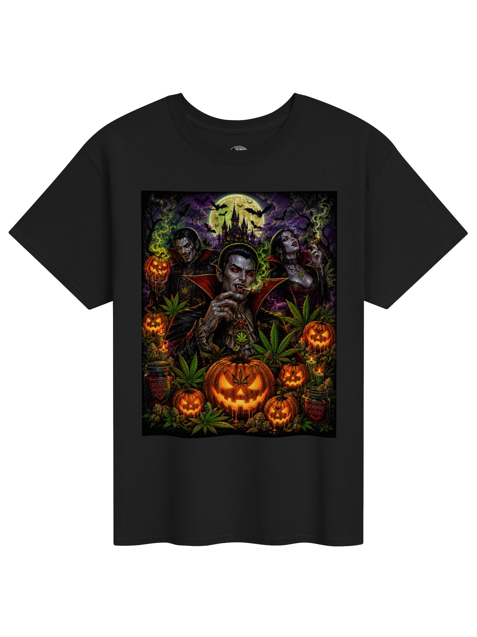 Blood Moon Vampire Graphic Tee product image (1)