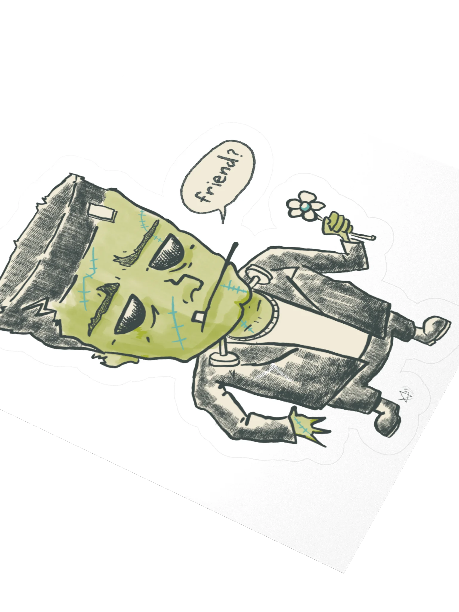 Frankee Friend Sticker product image (8)