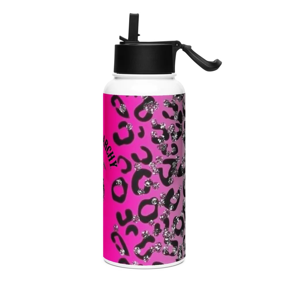 Grim Reaper Leopard Stainless Steel Bottle product image (3)