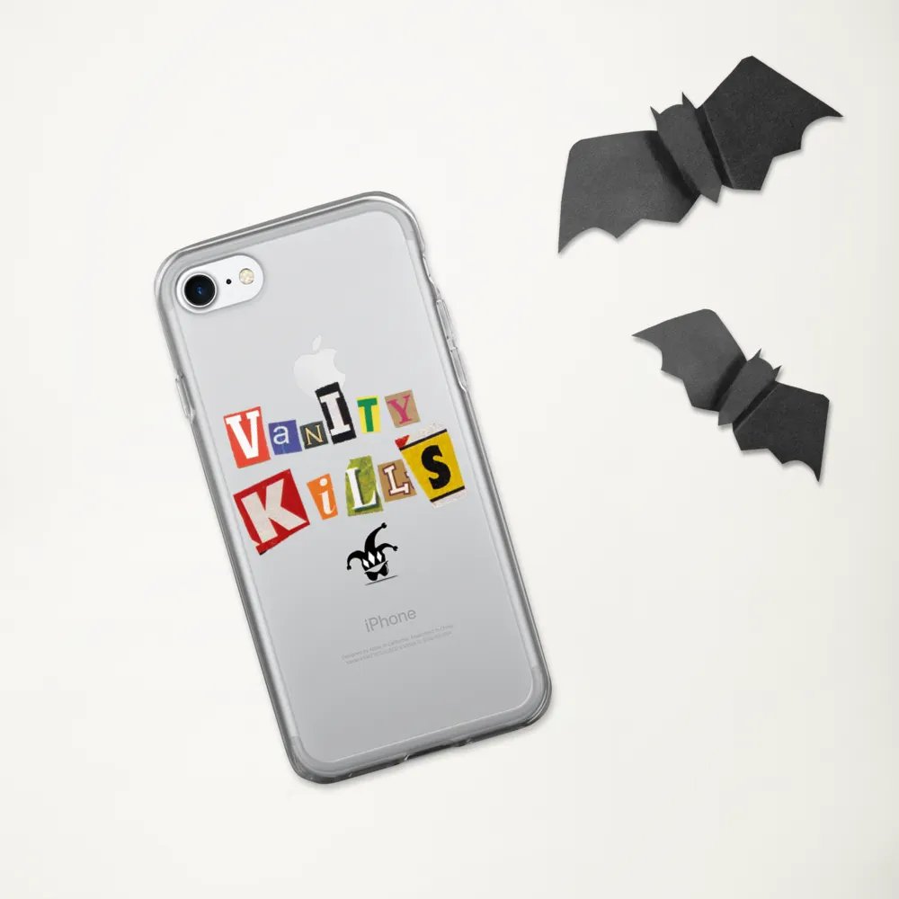 A filthy Habit Vanity Kills iphone case clear product image (333)