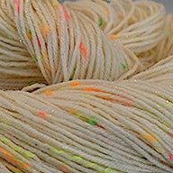 [PRE-ORDER] Fingering Weight Mermaid Stellina Neon Donegal Nep Mini Skein Fade Set (5 x 20g Skeins) product image (2)