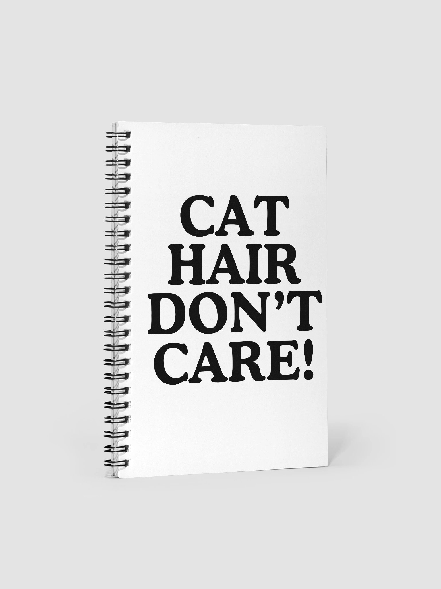Cat Hair Notebook product image (1)