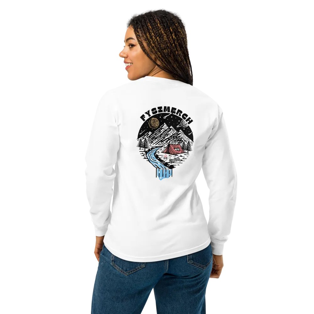 Escape to the Unknown organic cotton Long Sleevet-shirt product image (3)
