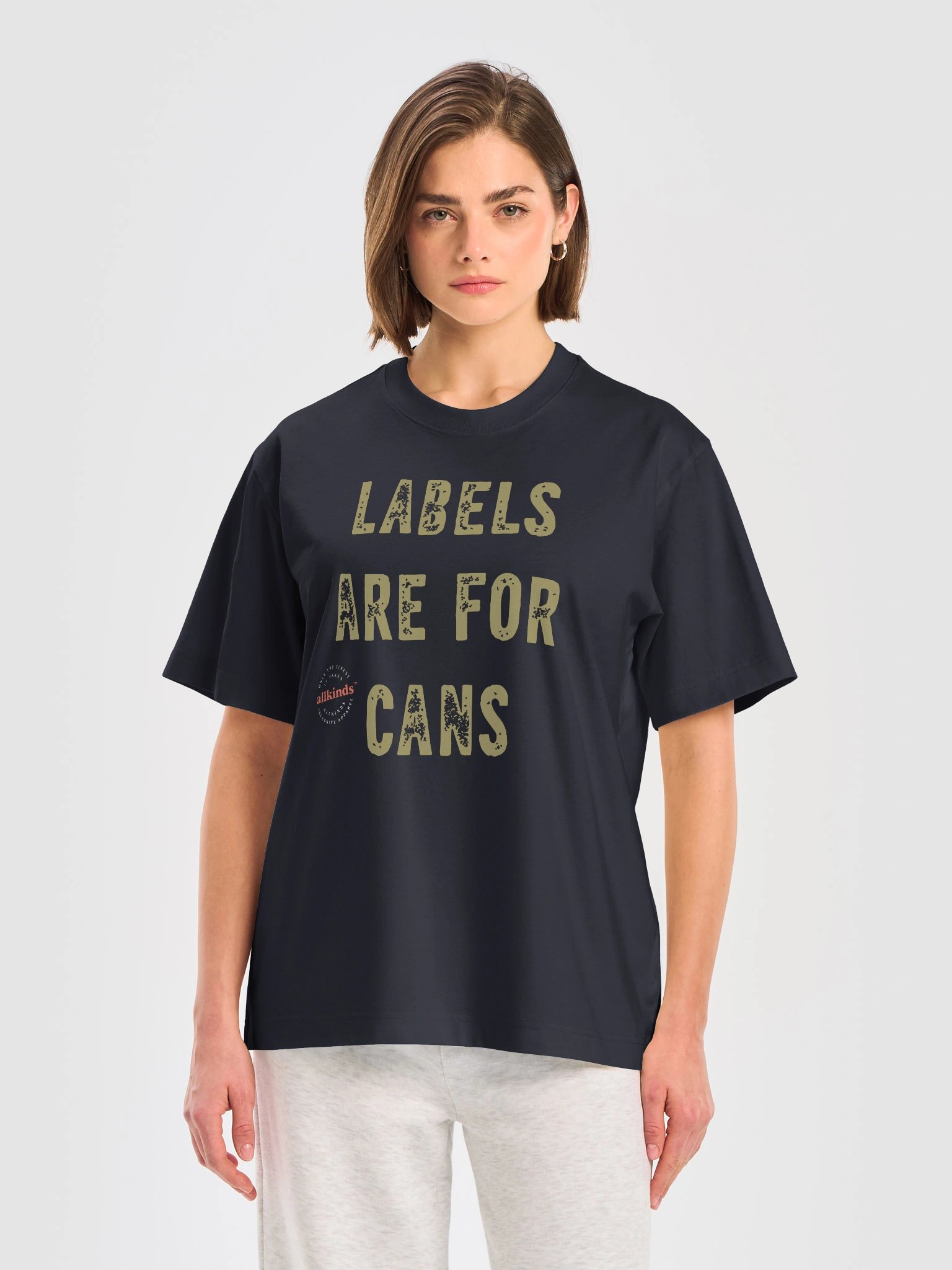 the 'labels' tee | single hit | dark product image (4)