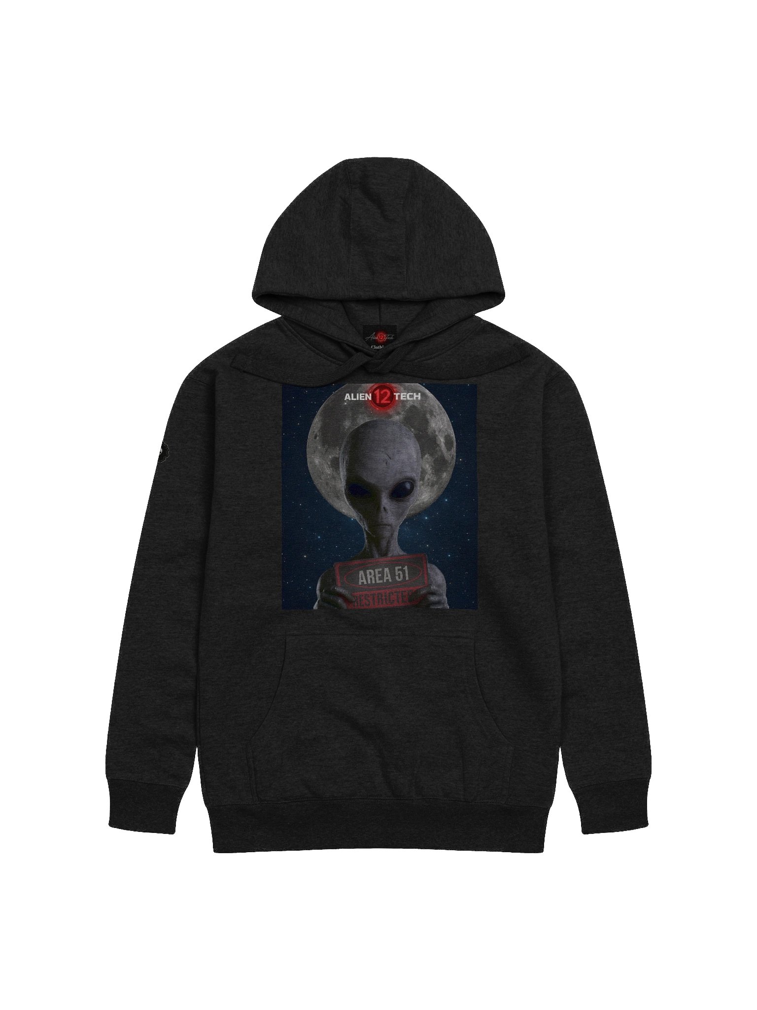 AREA 51 INTERCEPT Hoodie | Alien 12Tech Shadow Drop product image (5)