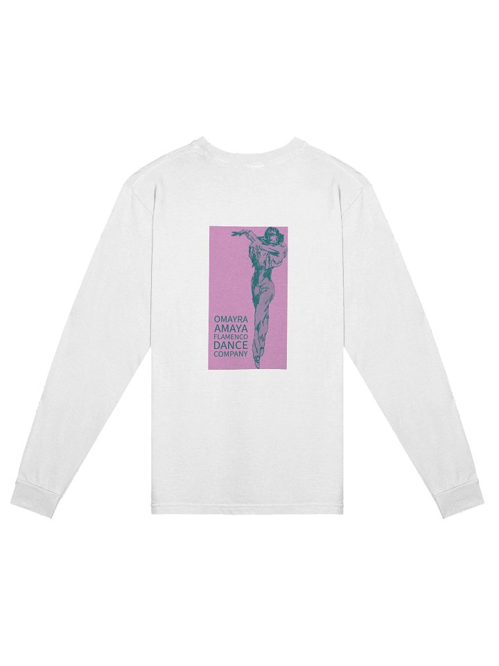 "Carmen" Unisex - Long Sleeve T-Shirt Green/Pink product image (2)