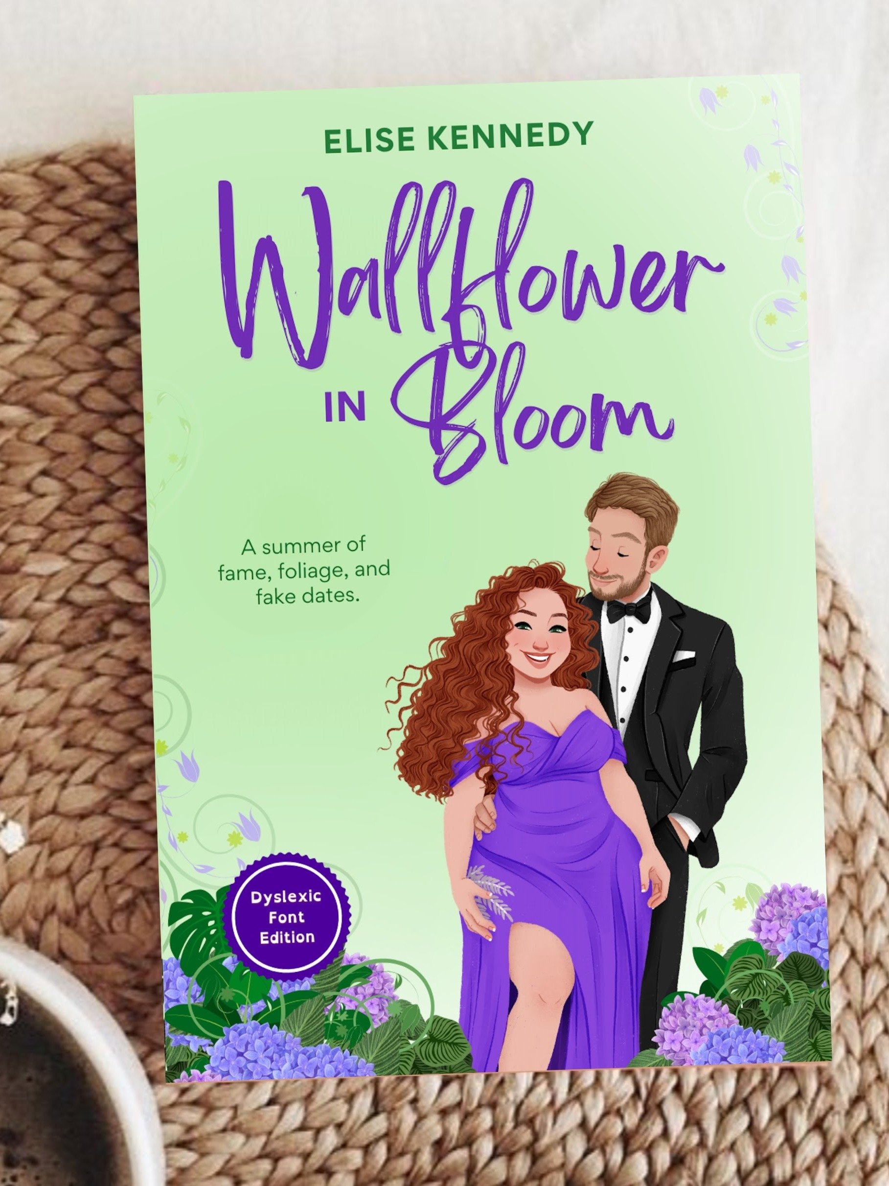 Dyslexic Friendly Edition: Wallflower in Bloom (signed paperback) product image (1)