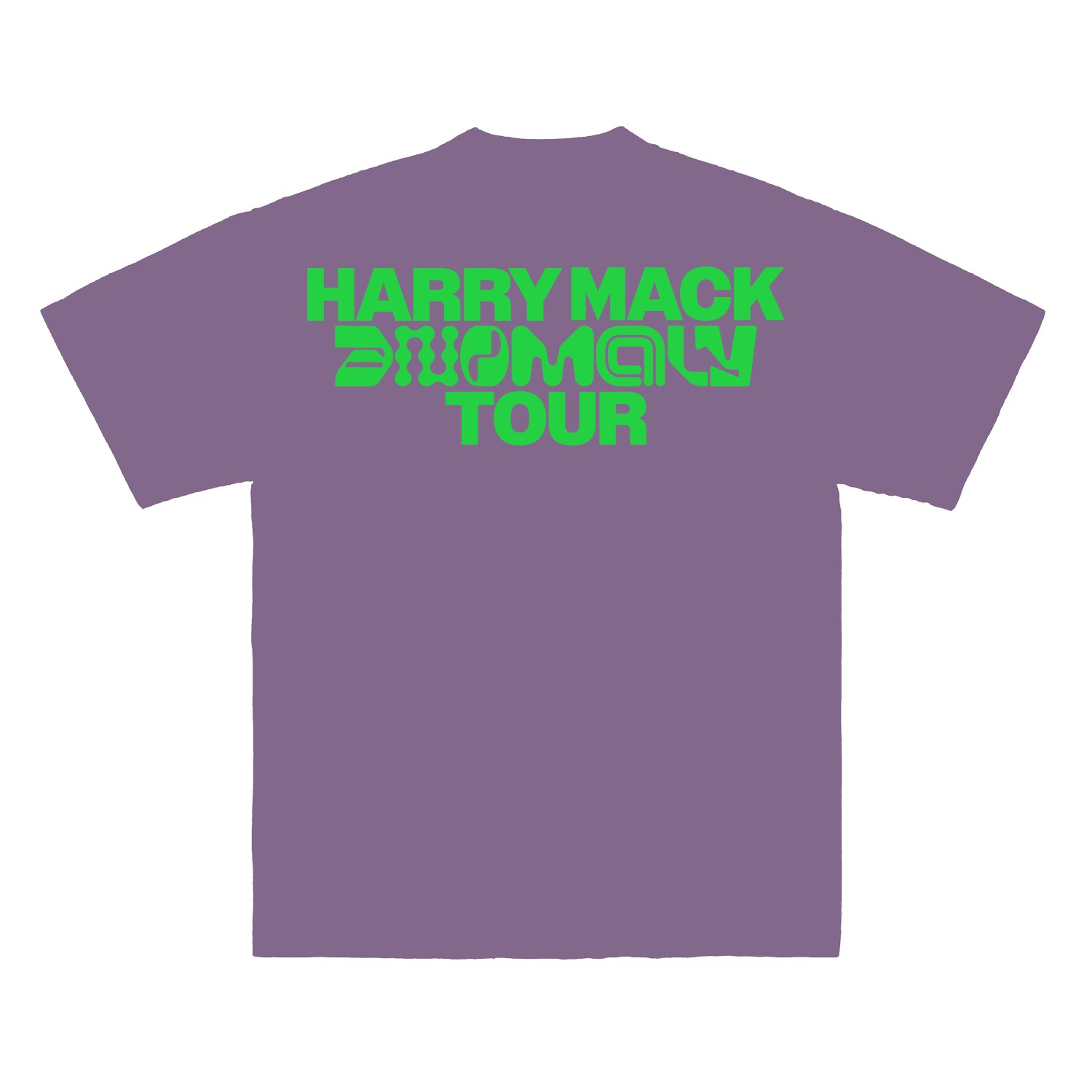 Anomaly Tour 2025 Purple Short Sleeve T-Shirt product image (2)