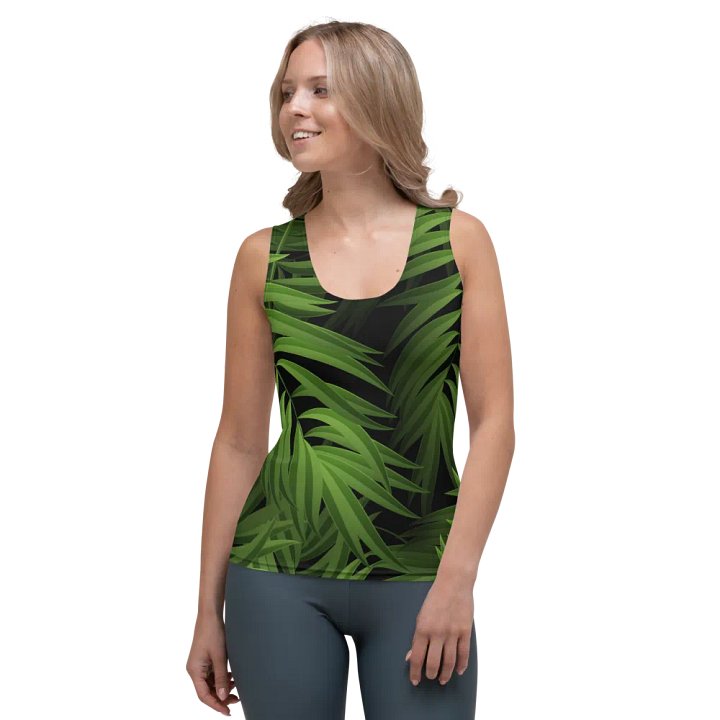 Ethereal Fern All-Over Print Women's Tank Top product image (1)