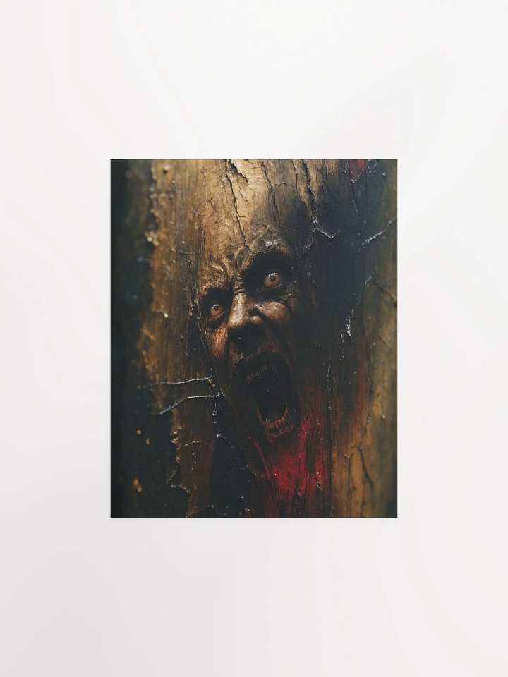 Haunted Scream Matte Poster product image (7)