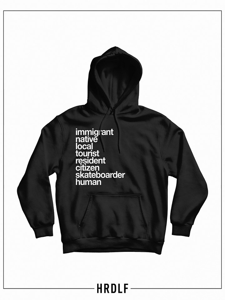 Human Beings - Black Hoodie product image (1)