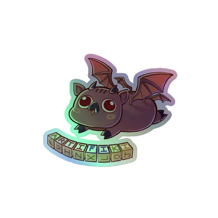 Mr Wawa Holo Sticker ARTIFIKI product image (2)