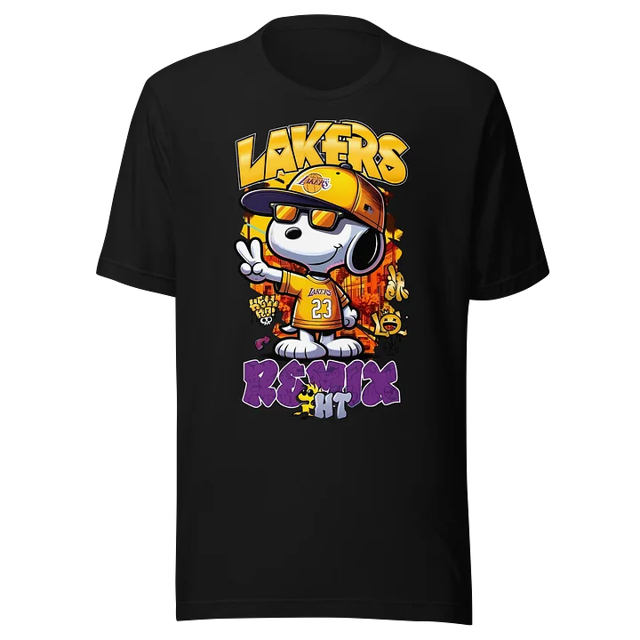 Lakers Remix Cartoon T-Shirt product image (2)
