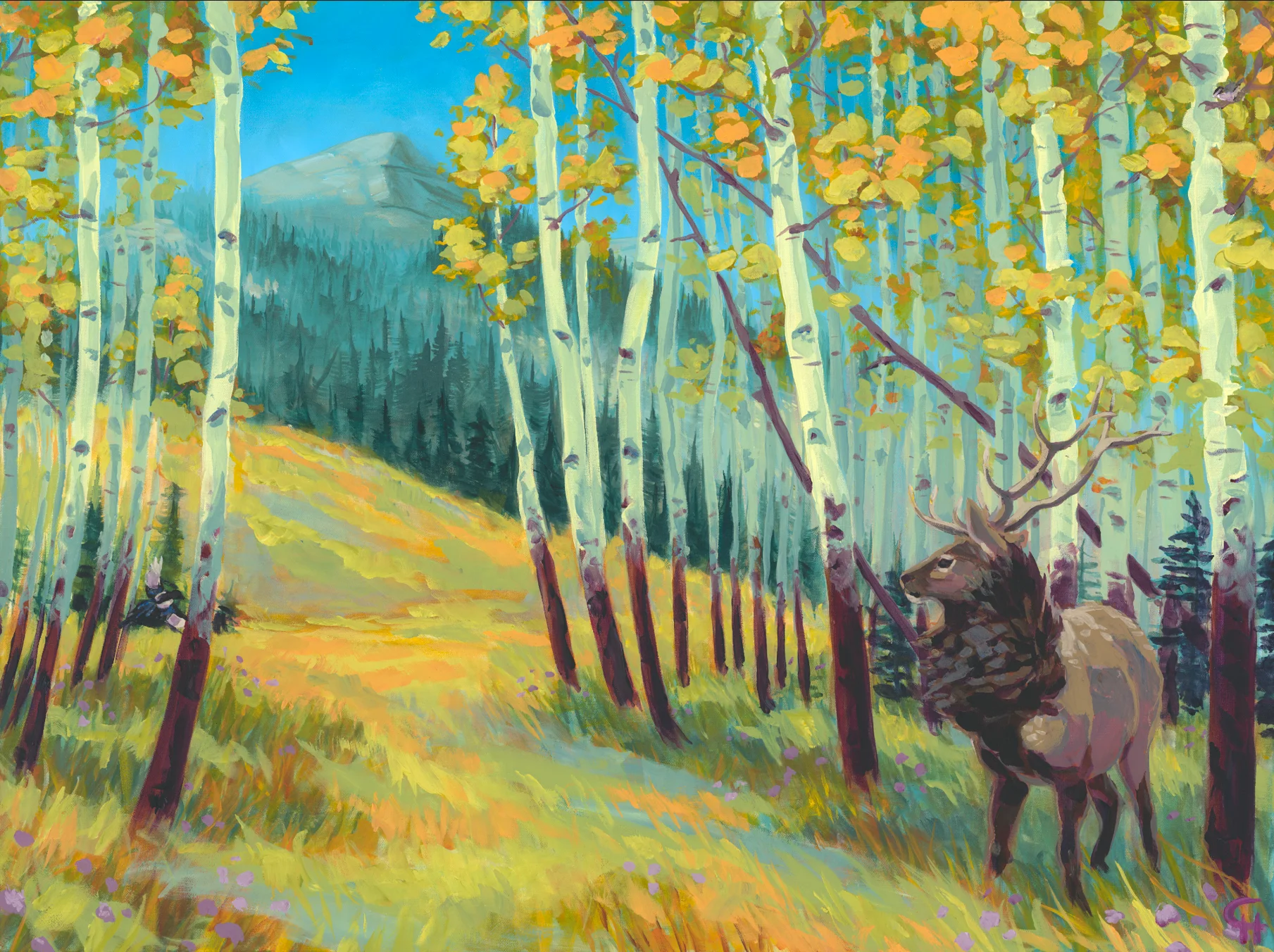 Peace at Deer Mountain Print product image (2)