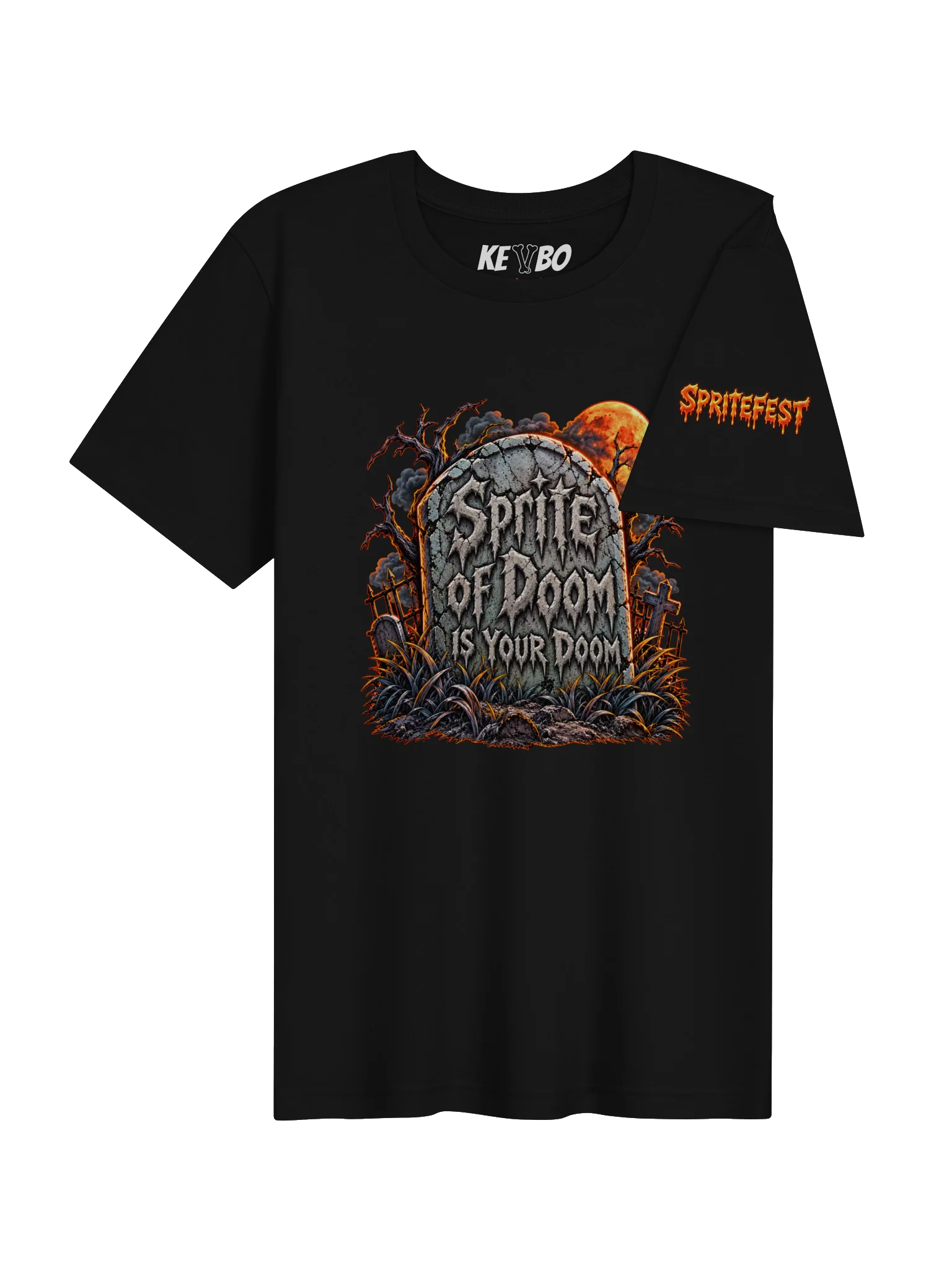 SPRITEFEST "Sprite of Doom" ADULT Black T-Shirt product image (4)