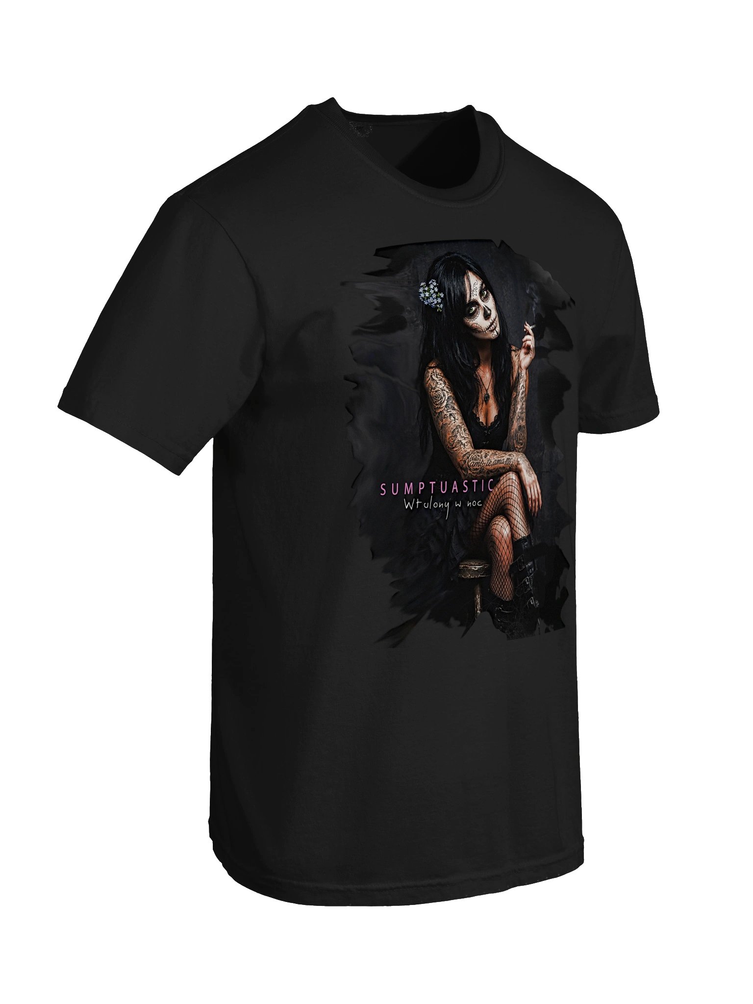 SUMPTUASTIC "Wtulony w Noc" Tee product image (6)