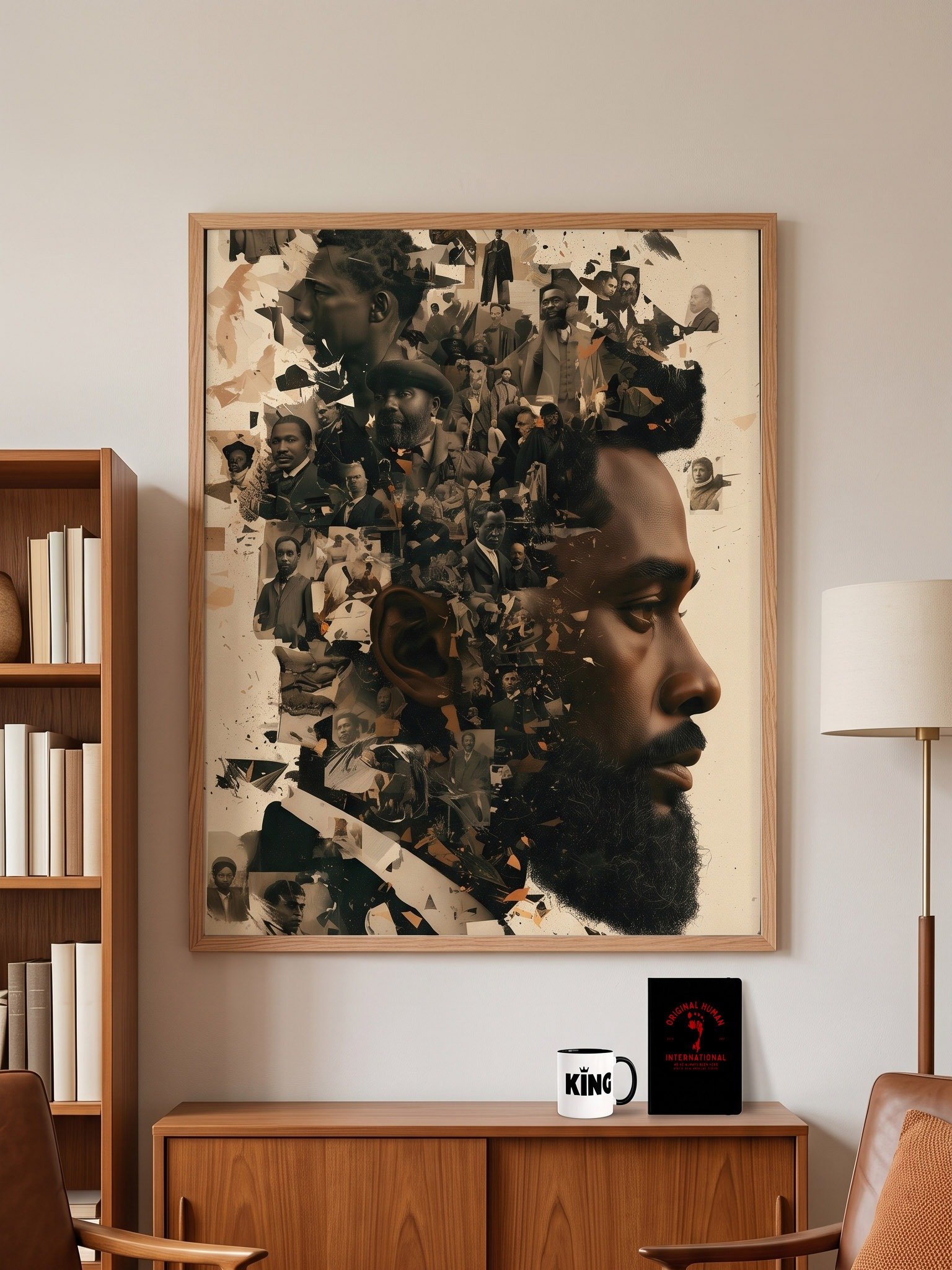 Made of Them | Framed Art Print | Originology | Black History X product image (3)