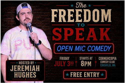 Tonight I’ll be shouting jokes at strangers at the @cornercopiacomedy tonight at 8

If you’re not booked, you should come wor...