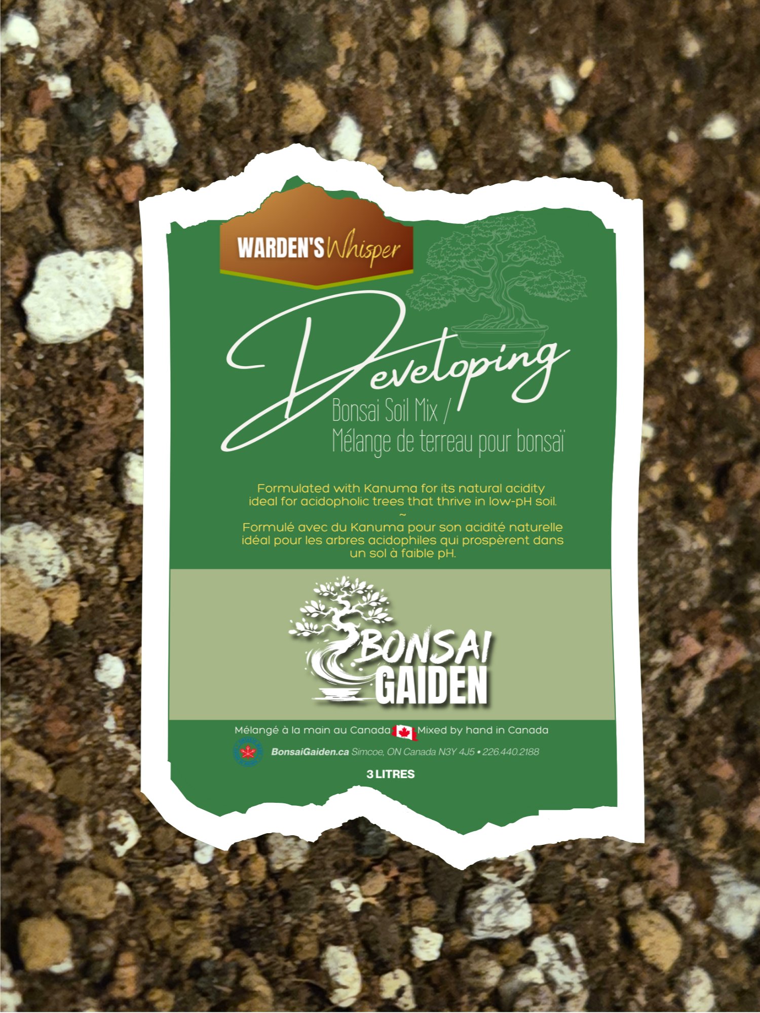 Wardens Whisper (Acid-loving) Developing Bonsai Soil product image (1)