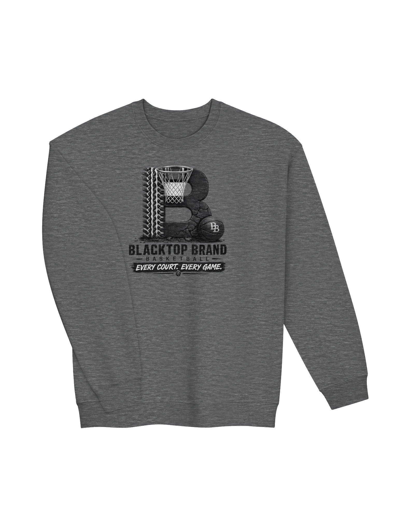 Blacktop Brand Basketball Crewneck product image (3)
