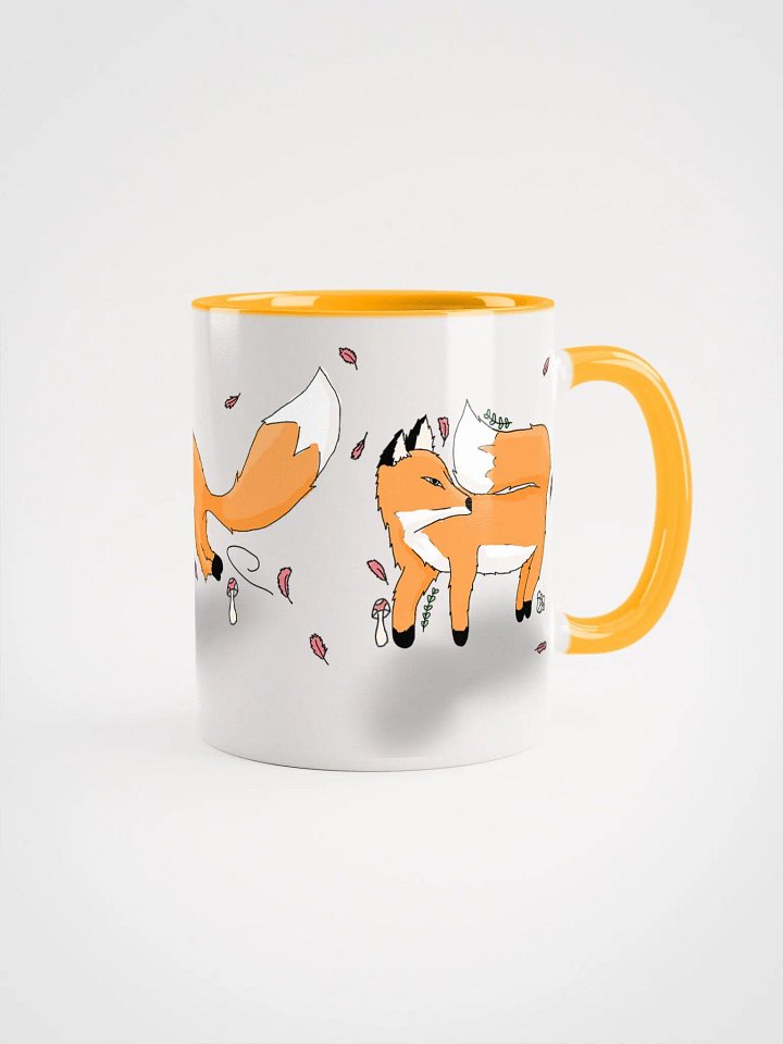 Whimsical Fox Trio Ceramic Mug product image (4)