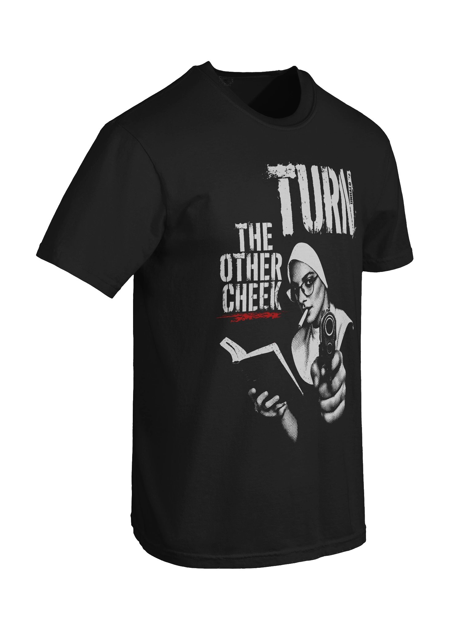 Turn the other cheek // Heavyweight Vintage Graphic Tee product image (4)