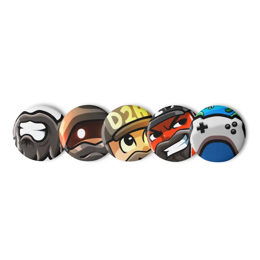 Set of 5 Pins (Set 3) product image (5)