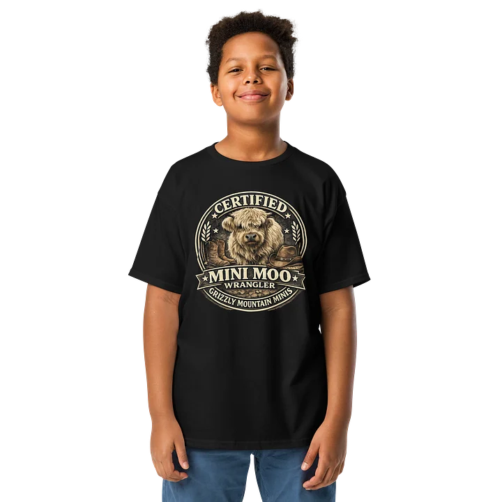 Certified Mini Moo Wrangler - Finnegan Youth Tee product image (1)