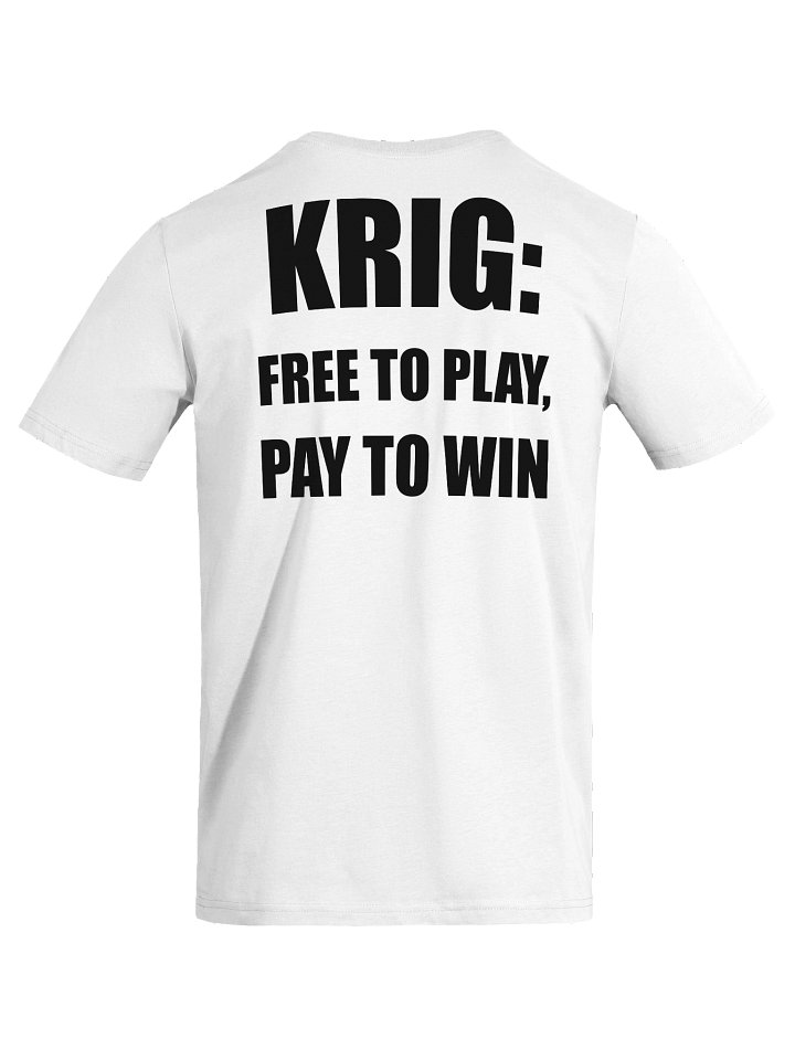 Krig: free to play, pay to win (Organic unisex T-shirt) product image (111)