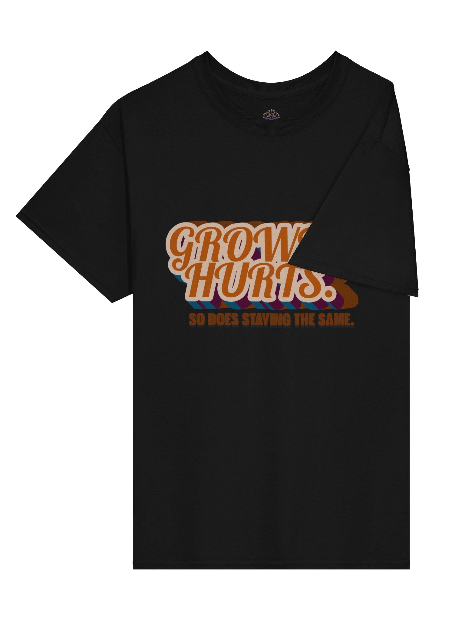 Growth Hurts Unisex Print T-Shirt product image (3)
