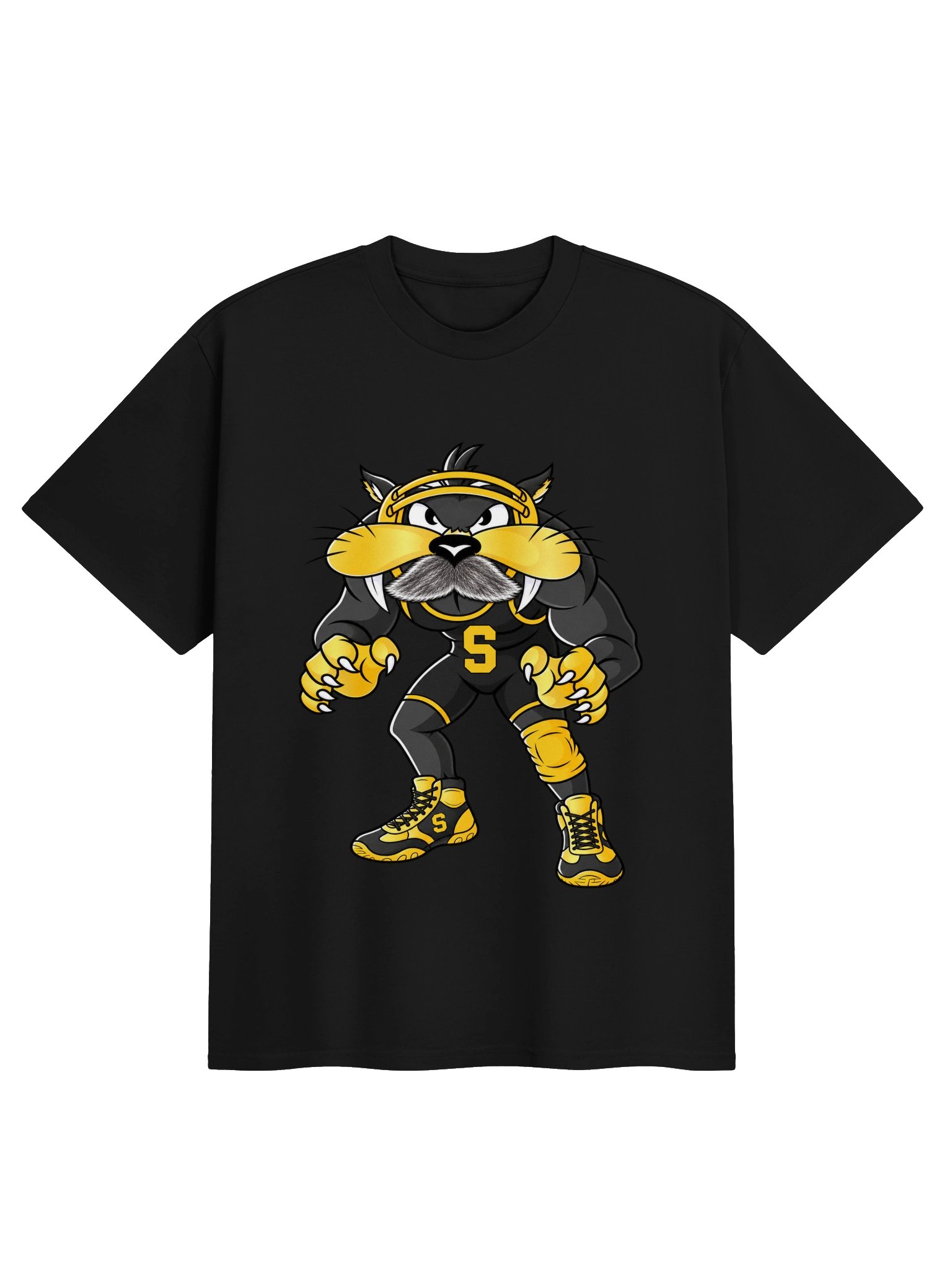 Sabercats Sabercat Mascot Heavy Tee Coach edition product image (1)