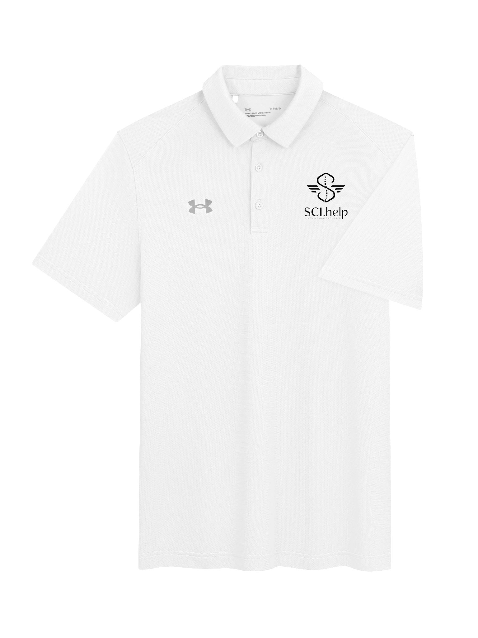 Polo - UA - White product image (4)