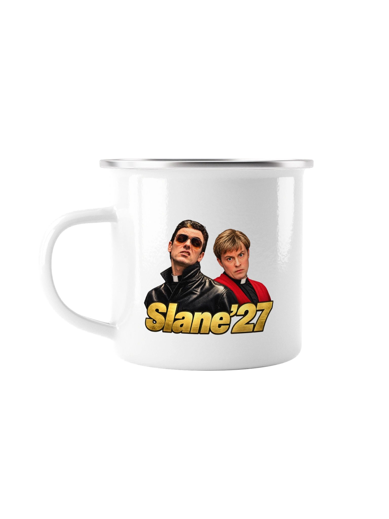 Slane ’27 Enamel Camp Mug | Britpop Inspired Festival Mug product image (1)