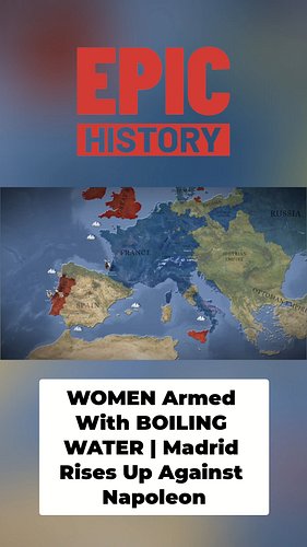 Madrid women armed with boiling water against Napoleon’s troops
The fierce civilian resistance that shocked the French army.
...