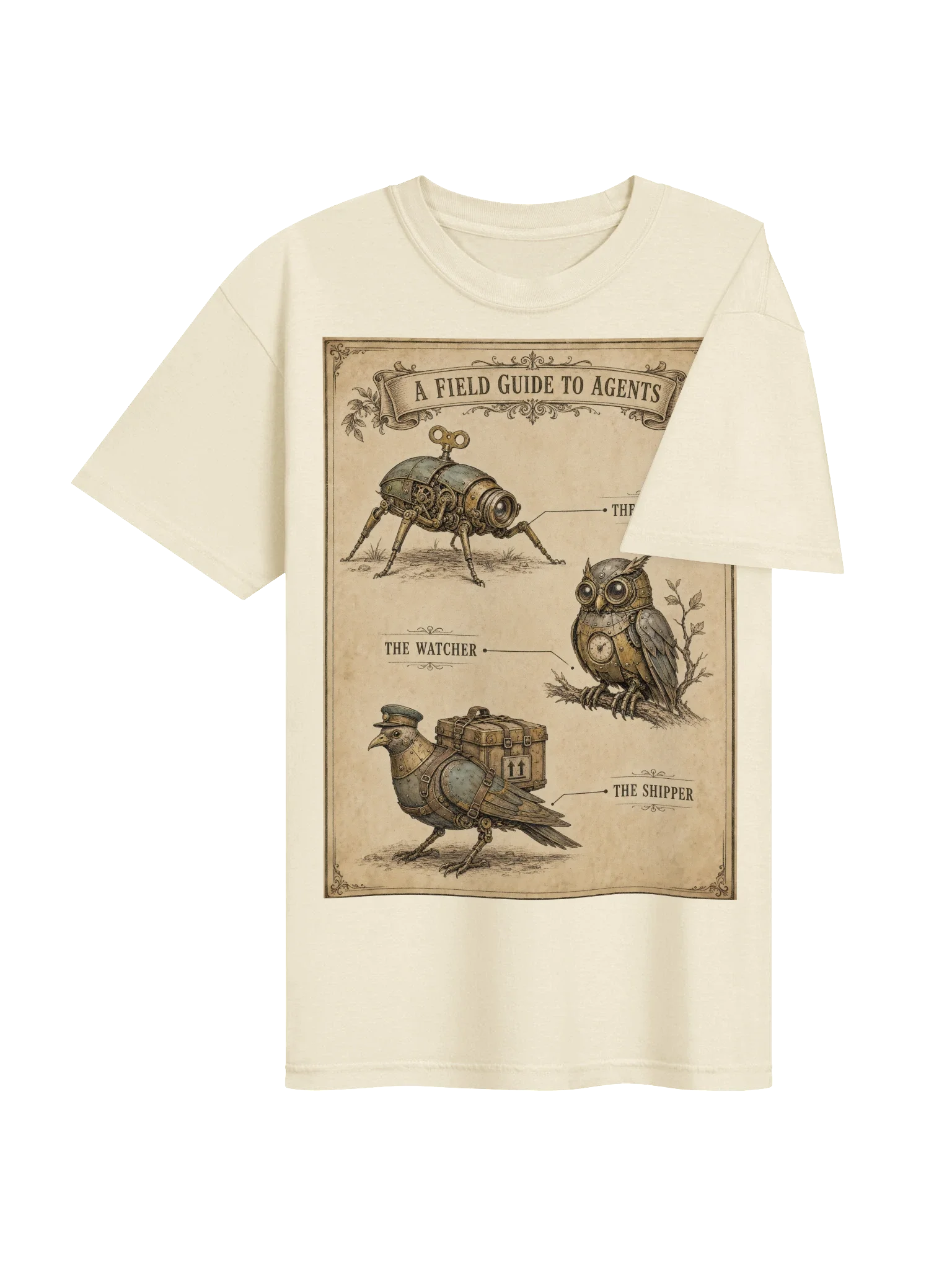 A Field Guide To Agents Tee — view 4
