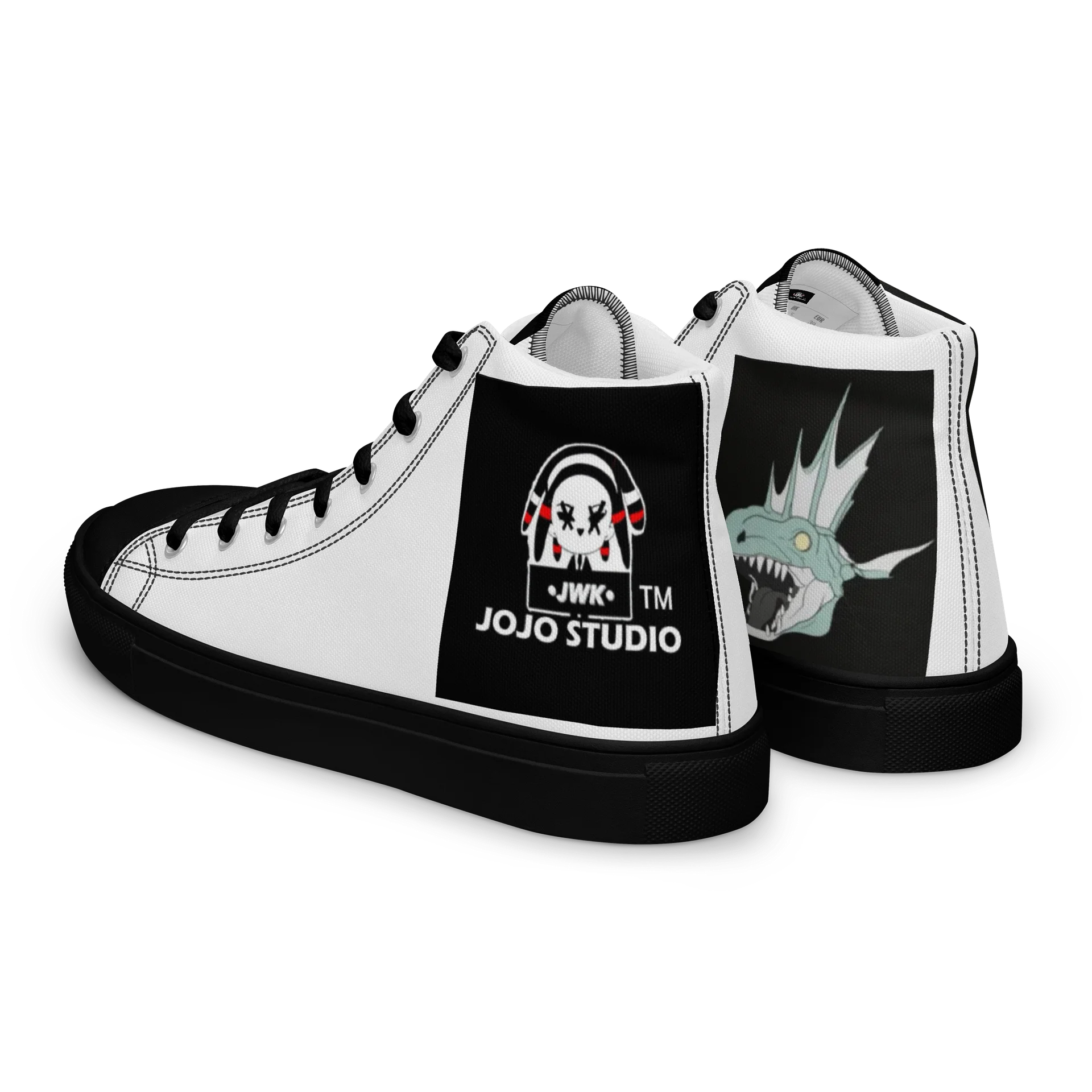 JWk JOJO Studio Pattern High Top Canvas Shoes product image (5)