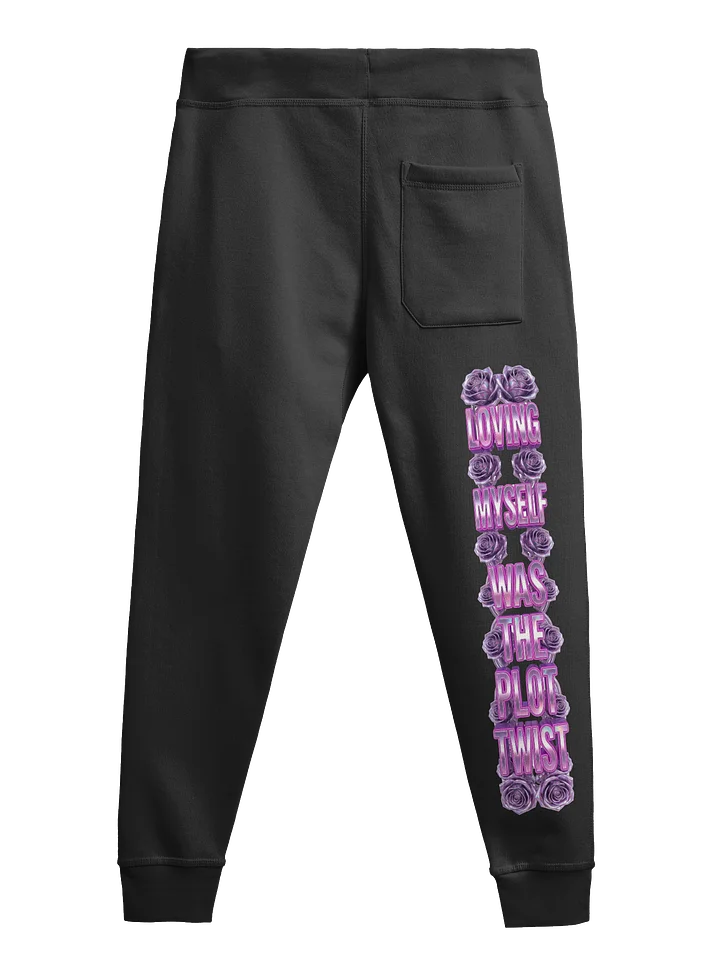 Loving Myself Was The Plot Twist – Chrome Self-Love Sweatpants product image (2)