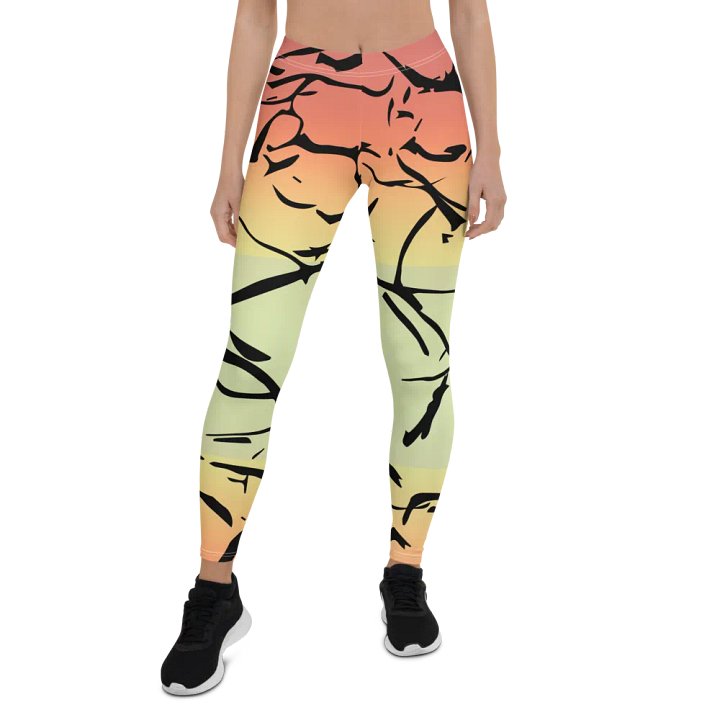 Leggings/Enigma Lime-Orange product image (1)