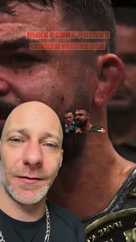 Mike Perry Pranks Conner McGregor during BKFC Interview #MikePerry #ConnerMcgregor #Bkfc #prank #pranks #funny