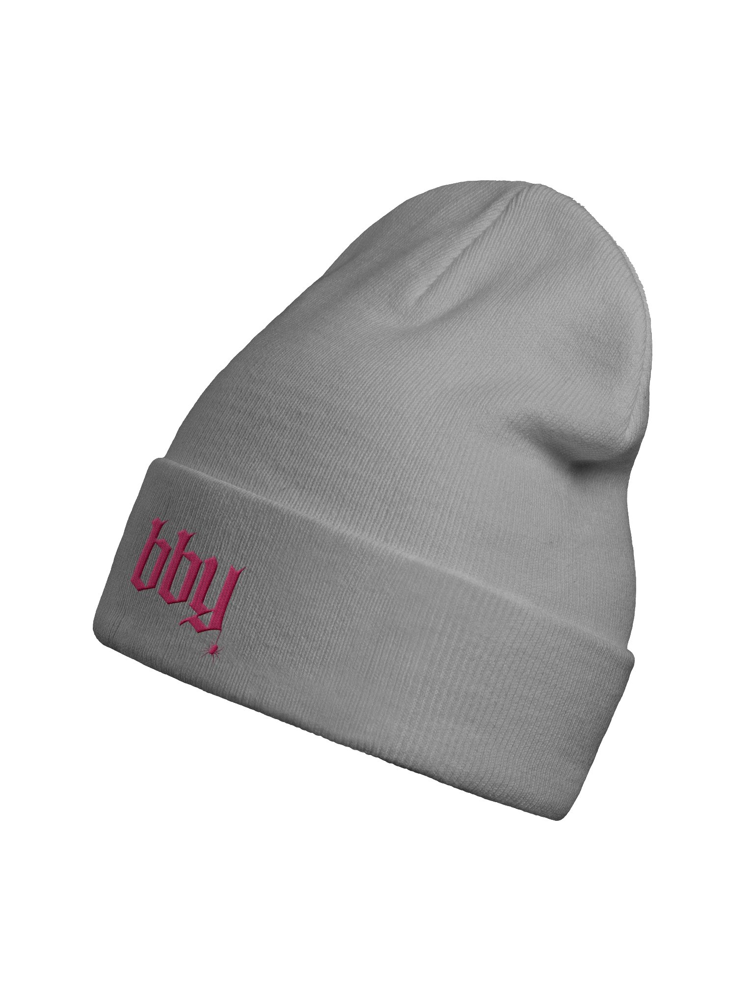 'BBY' Embroidered Knit Beanie product image (16)
