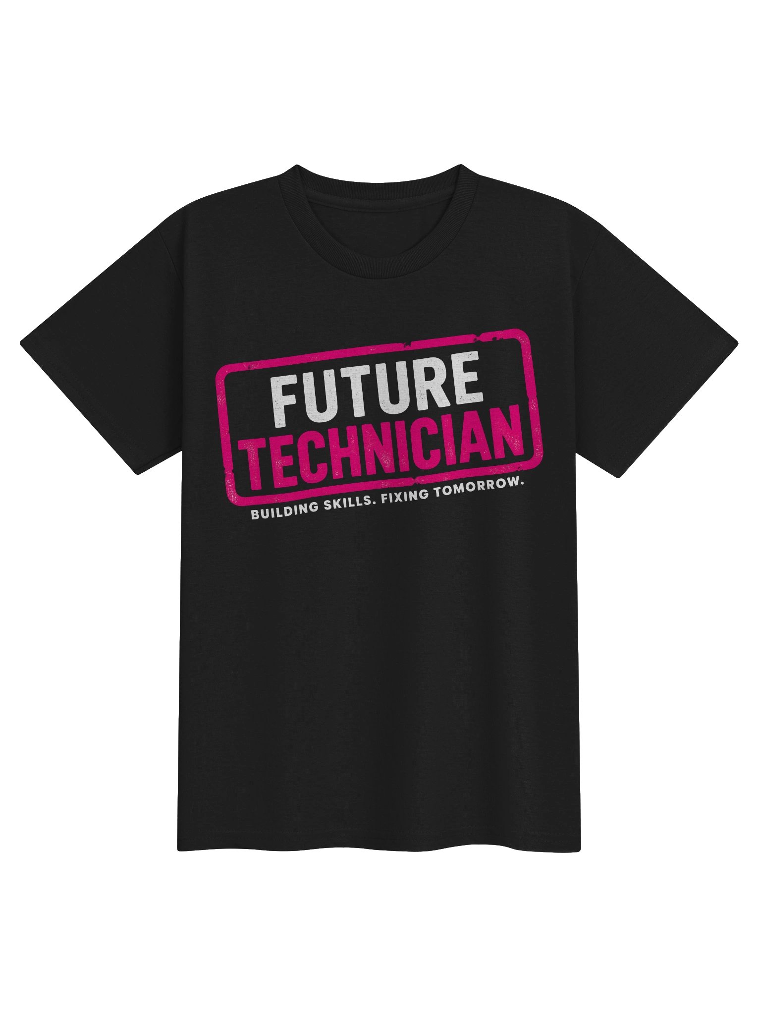 Future Technician Youth T-Shirt - Black/Pink product image (1)