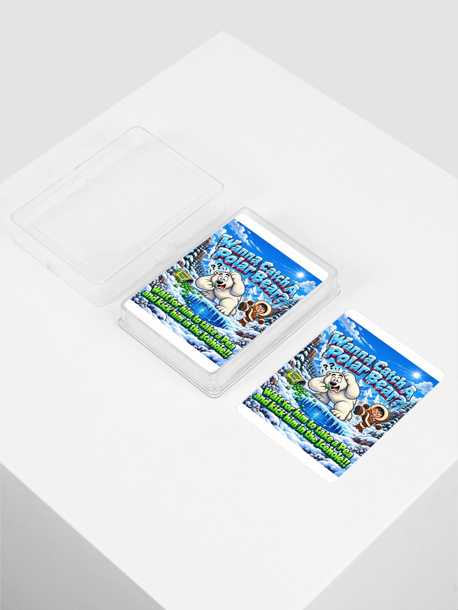1 Earth Prints Polar Bear Poker Playing Cards product image (2)