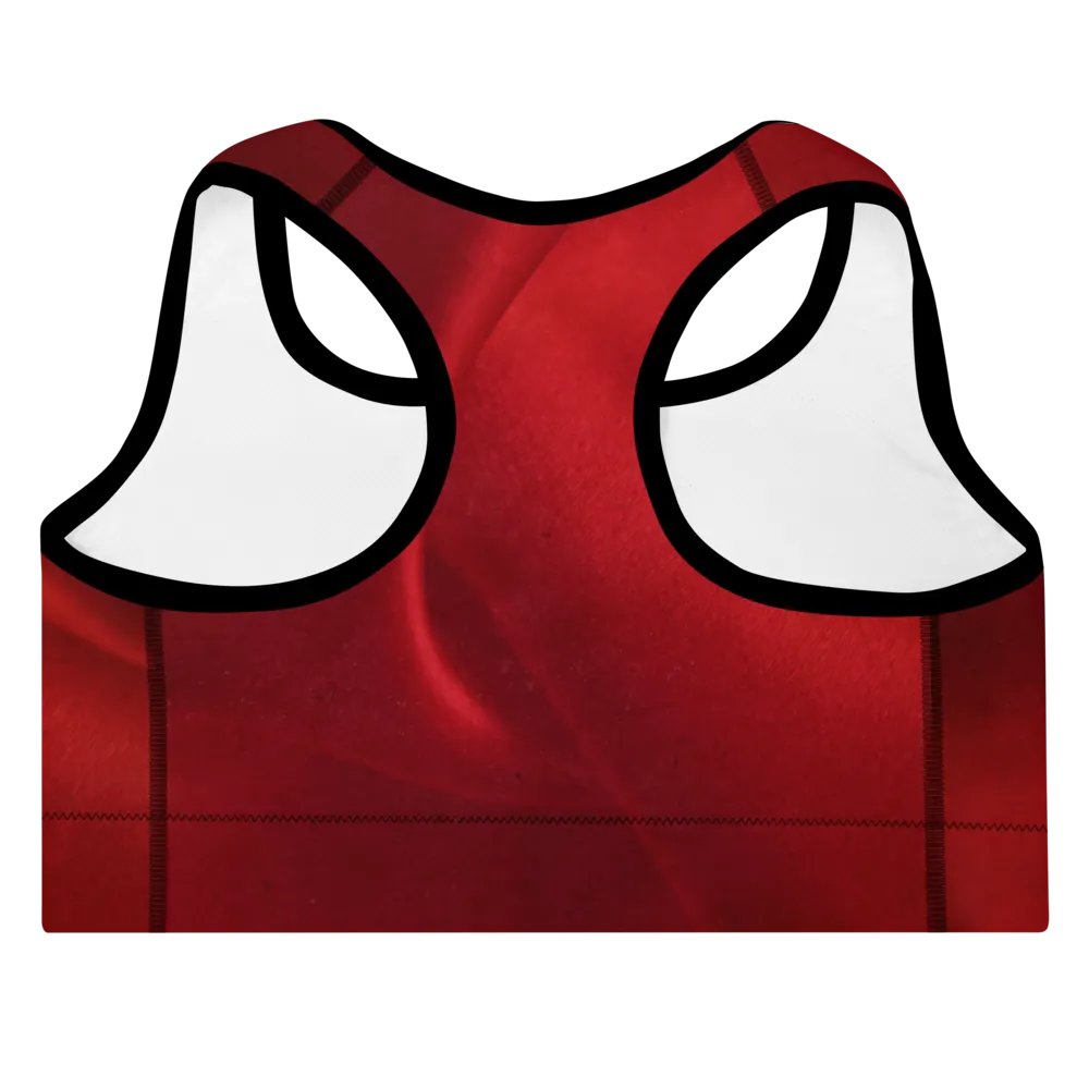 Radiant Red Sports Bra product image (6)