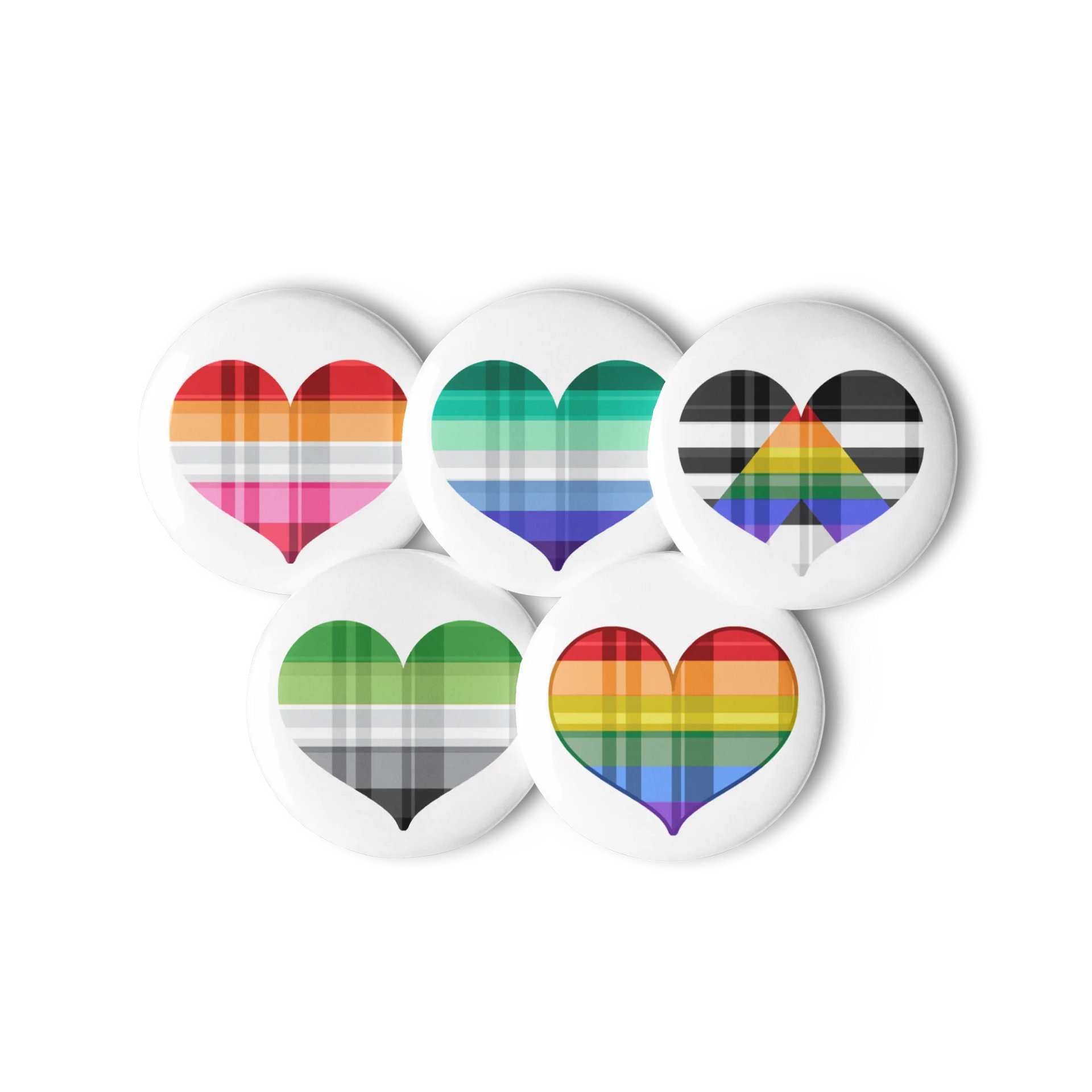 Pride Heart Pins - See Description product image (3)
