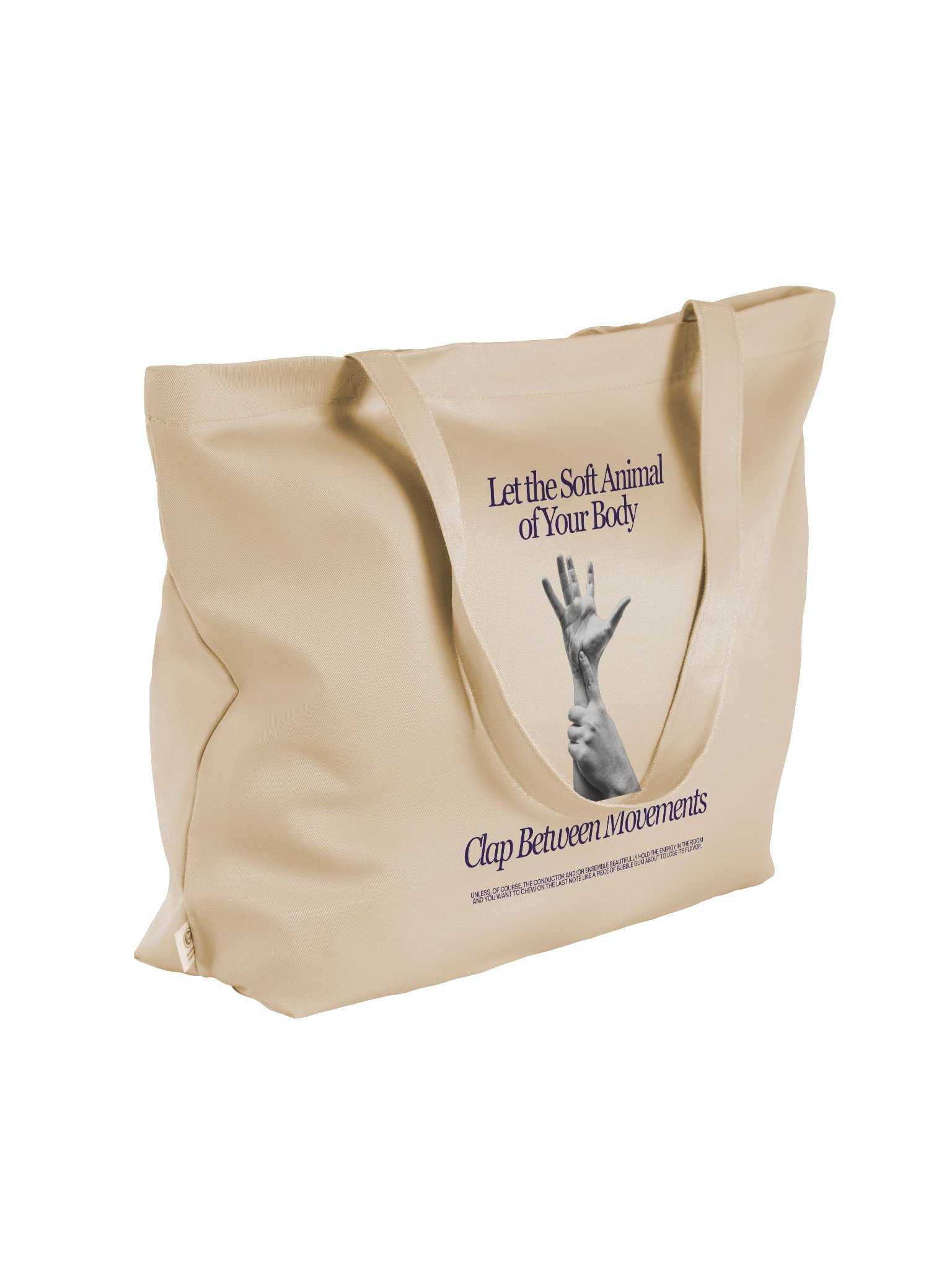 Clap Between Movements - Reaching Tote product image (4)