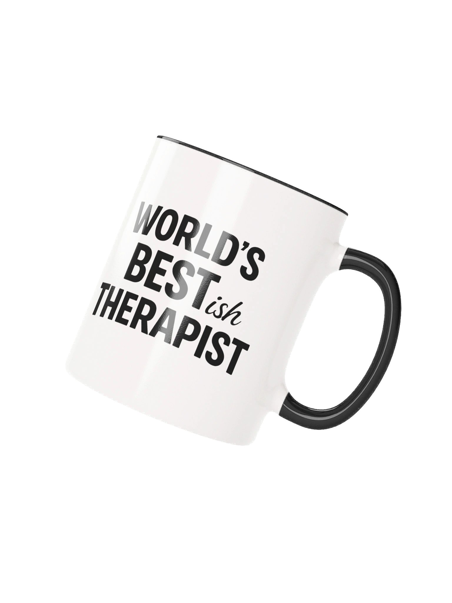 World's Best-ish Therapist Ceramic Mug product image (3)
