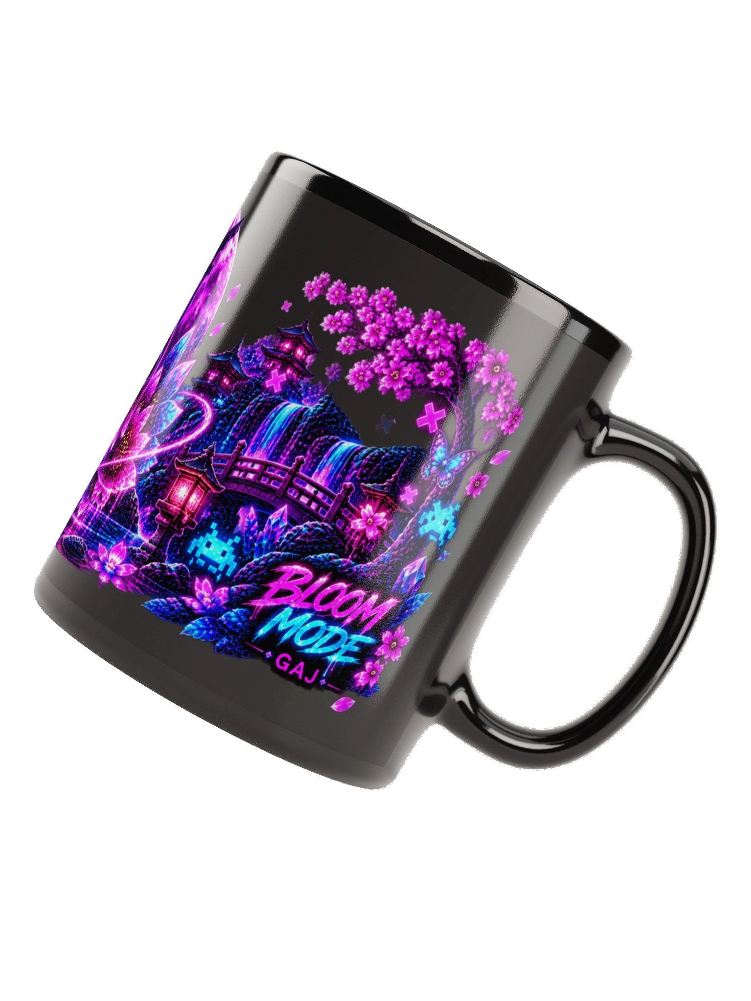 BLOOM MODE — Neon Sakura Gaming Mug product image (11)